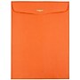 JAM Paper Open End Clasp Catalog Envelope, 9" x 12", Orange, 100/Box (92938)~#|#~m003904672_sc7