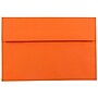 JAM Paper A7 Colored Invitation Envelopes, 5.25 x 7.25, Orange Recycled, Bulk 250/Box (95666H)~#|#~m003904689_sc7