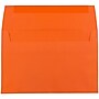 JAM Paper A7 Colored Invitation Envelopes, 5.25 x 7.25, Orange Recycled, Bulk 250/Box (95666H)~#|#~m003904690_sc7