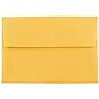 JAM Paper 4Bar A1 Translucent Vellum Invitation Envelopes, 3.625 x 5.125, Gold, 50/Pack (1591606I)~#|#~m003904757_sc7
