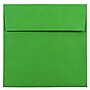 JAM Paper 6 x 6 Square Colored Invitation Envelopes, Green Recycled, 25/Pack (2792267)~#|#~m003904794_sc7