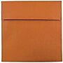 JAM Paper 8.5 x 8.5 Square Invitation Envelopes, Dark Orange, Bulk 1000/Carton (3157503B)~#|#~m003904835_sc7