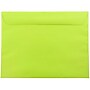 JAM Paper 9 x 12 Booklet Colored Envelopes, Ultra Lime Green, Bulk 1000/Carton (5156771B)~#|#~m003904882_sc7