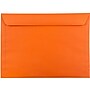 JAM Paper 9 x 12 Booklet Colored Envelopes, Orange Recycled, 25/Pack (5156772)~#|#~m003904884_sc7