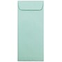 JAM Paper #10 Policy Business Envelopes, 4 1/8" x 9 1/2", Aqua Blue, 25/Pack (21520986)~#|#~m003904907_sc7