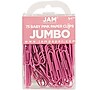 JAM Paper Jumbo Paper Clips, Pink, 75/Pack (42186873)~#|#~m003904943_sc7