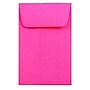 JAM Paper #1 Coin Business Colored Envelopes, 2.25 x 3.5, Ultra Fuchsia Pink, Bulk 1000/Carton (352927832C)~#|#~m003904982_sc7