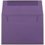 JAM Paper 4Bar A1 Invitation Envelopes, 3.625 x 5.125, Dark Purple, Bulk 250/Box (563912502H)~#|#~m003904991_sc7