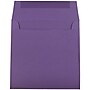 JAM Paper 6 x 6 Square Invitation Envelopes, Dark Purple, Bulk 1000/Carton (563912522B)~#|#~m003905005_sc7