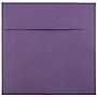 JAM Paper 8.5 x 8.5 Square Invitation Envelopes, Dark Purple, Bulk 1000/Carton (563912527B)~#|#~m003905006_sc7