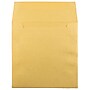 JAM Paper 6.5 x 6.5 Square Metallic Invitation Envelopes, Stardream Gold, 25/Pack (GCST508)~#|#~m003905124_sc7