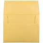 JAM Paper A2 Metallic Invitation Envelopes, 4.375 x 5.75, Stardream Gold, Bulk 1000/Carton (GCST608B)~#|#~m003905132_sc7