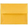 JAM Paper A2 Translucent Vellum Invitation Envelopes, 4.375 x 5.75, Gold, 50/Pack (PACV617I)~#|#~m003905185_sc7
