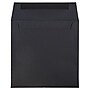 JAM Paper 6.5 x 6.5 Square Invitation Envelopes, Black Linen, Bulk 1000/Carton (V01211B)~#|#~m003905213_sc7