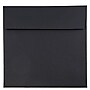 JAM Paper 9 x 9 Square Invitation Envelopes, Black Linen, Bulk 1000/Carton (V01215B)~#|#~m003905218_sc7