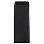 JAM Paper #10 Policy Business Envelopes, 4.125 x 9.5, Black Linen, Bulk 1000/Carton (V01218B)~#|#~m003905223_sc7