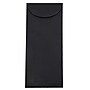 JAM Paper #12 Policy Business Envelopes, 4.75 x 11, Black Linen, Bulk 500/Box (V01220H)~#|#~m003905226_sc7
