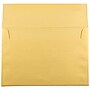 JAM Paper A8 Metallic Invitation Envelopes, 5.5 x 8.125, Stardream Gold, 25/Pack (V018295)~#|#~m003905253_sc7