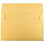 JAM Paper A10 Metallic Invitation Envelopes, 6 x 9.5, Stardream Gold, 25/Pack (V018299)~#|#~m003905255_sc7