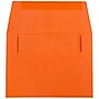 JAM Paper A2 Colored Invitation Envelopes, 4.375 x 5.75, Orange Recycled, 25/Pack (WDBH602)~#|#~m003905270_sc7