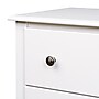 Prepac™ 28" Monterey Tall 2 Drawer Nightstand With Open Shelf, White~#|#~m003905434_sc7