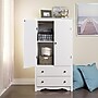 Prepac™ Monterey Composite Wood 2 Door 2 Drawer Armoire, White~#|#~m003905447_sc7