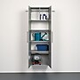 Prepac™ HangUps 24" Laminate Large Storage Cabinet, Light Gray~#|#~m003905729_sc7