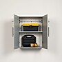 Prepac™ HangUps 24" Laminate Upper Storage Cabinet, Light Gray (GSUW-0706-1)~#|#~m003905802_sc7