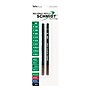 Schmidt 888 Safety Ceramic Rollerball Plastic Tube Refill, Fits Universal Pens, Medium, Black, 2 Pack (SC58111)~#|#~m003909894_sc7