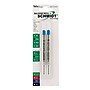 Schmidt P900 Ballpoint TC Ball Refill, To Fit Parker Ballpoint Pens, Medium, Blue, 2 Pack (SC58136)~#|#~m003909980_sc7
