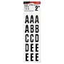 Letters, Numbers & Symbols, Adhesive, 2", Black~#|#~m003956188_sc7