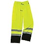 Ergodyne GloWear 8915BK Rain Pants, Lime, X-Large (25425)~#|#~m004060380_sc7