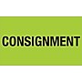 Tape Logic Labels, "Consignment", 3" x 5", Fluorescent Green, 500/Roll (DL1322)~#|#~m004078345_sc7
