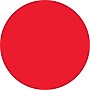 Tape Logic Inventory Circle Labels, 3/4", Fluorescent Red, 500/Roll (DL610G)~#|#~m004078543_sc7