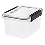 Iris WeatherPro 6.5 Quart Storage Box, Clear (110341)~#|#~m004082068_sc7