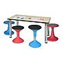 Regency 13" Fixed Height Plastic Glow Stool, Blue (1600BE)~#|#~m004320847_sc7