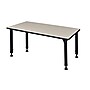 Regency Rectangular Activity Table, 42" x 30", Height Adjustable, Maple (MT4230PLAPBK)~#|#~m004320982_sc7