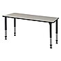 Regency Rectangular Activity Table, 66" x 30", Height Adjustable, Maple (MT6630PLAPBK)~#|#~m004321029_sc7
