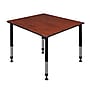 Regency Square Activity Table, 48" x 48", Height Adjustable, Cherry (TB4848CHAPBK)~#|#~m004321099_sc7