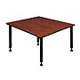 Regency Square Activity Table, 48" x 48", Height Adjustable, Cherry (TB4848CHAPBK)~#|#~m004321100_sc7