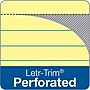 TOPS Legal Notepad, 8.5" x 11.75", Wide Ruled, Canary Yellow, 50 Sheets/Pad, 12 Pads (TOP75351)~#|#~m004476402_sc7