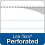 TOPS Docket Gold Notepad, 8 1/2" x 11 3/4", Project Ruled, Burgundy, 70 Sheets/Pad (99701)~#|#~m004476412_sc7