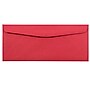 JAM Paper #10 Window Envelope, 4 1/8" x 9 1/2", Red, 50/Pack (1531052I)~#|#~m004542899_sc7