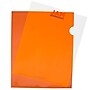 JAM Paper® Plastic Sleeves, 9" x 12", Orange, 12/Pack (226330937)~#|#~m004543228_sc7
