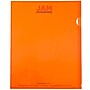 JAM Paper® Plastic Sleeves, 9" x 12", Orange, 12/Pack (226330937)~#|#~m004543229_sc7