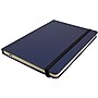 JAM Paper Hardcover Notebook with Elastic Closure, Medium Journal, 5 x 7, Blue, 100 Lined Sheets, Sold Individually (340526608)~#|#~m004543249_sc7