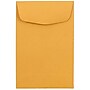 JAM Paper #4 Kraft Coin Envelope, 3" x 4 1/2", Brown Kraft, 100/Pack (356731206B)~#|#~m004543254_sc7