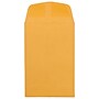 JAM Paper #4 Kraft Coin Envelope, 3" x 4 1/2", Brown Kraft, 100/Pack (356731206B)~#|#~m004543255_sc7