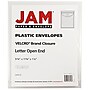 JAM Paper Plastic Document File, Letter, Clear, 12/Pack (118V1CL)~#|#~m004543368_sc7