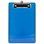 JAM Paper Plastic Clipboard, Memo Size, Blue (331CPMBU)~#|#~m004543406_sc7